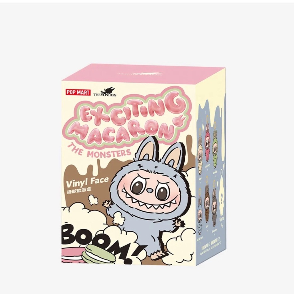 THE MONSTERS - Popmart - Exciting Macaron Vinyl Face Blind Box